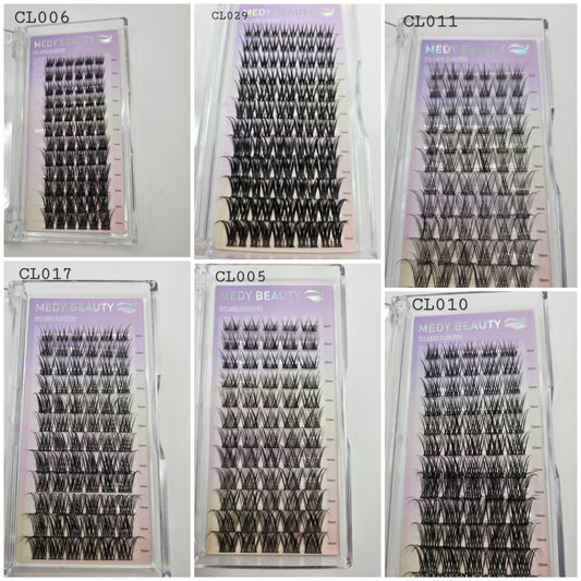 Small DIY Cluster Lash Cartridge (Lashes only)